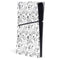 Looney Tunes Looney Squad Black and White Grid PS5 Slim Digital Edition Console Skin