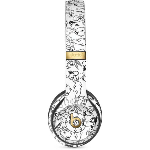 Looney Tunes Looney Squad Black and White Grid Studio Wireless 3 Skin