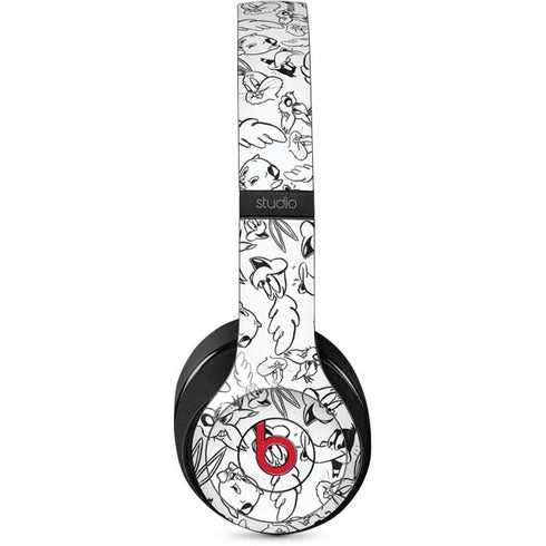 Looney Tunes Looney Squad Black and White Grid Studio Wireless Skin