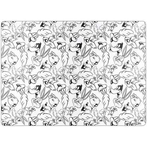 Looney Tunes Looney Squad Black and White Grid Surface Laptop 7 13.8in Skin