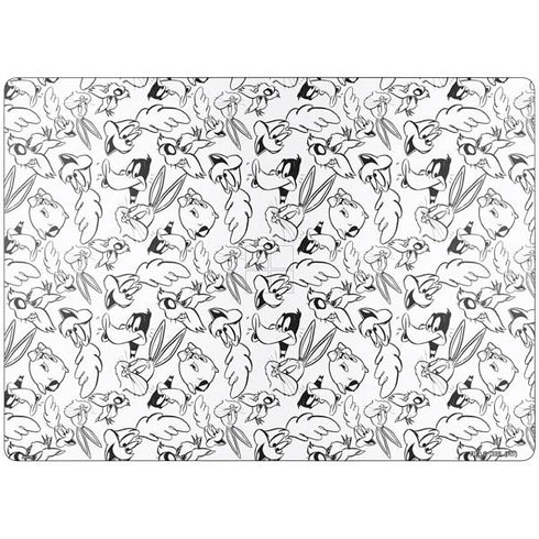 Looney Tunes Looney Squad Black and White Grid Surface Laptop 7 15in Skin