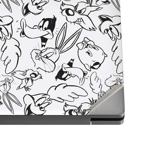 Looney Tunes Looney Squad Black and White Grid Dell XPS Skin