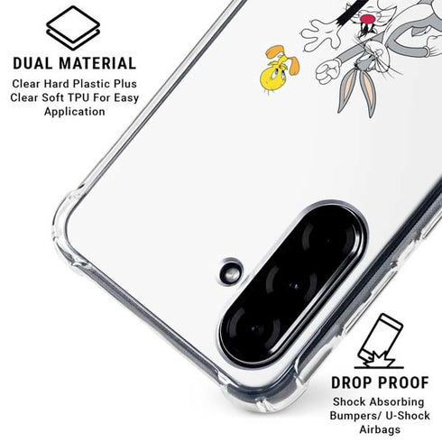 Looney Tunes All Together Galaxy A36 5G Clear Case