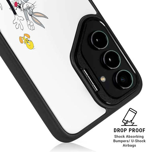Looney Tunes All Together Galaxy S25 Plus Kickstand Case