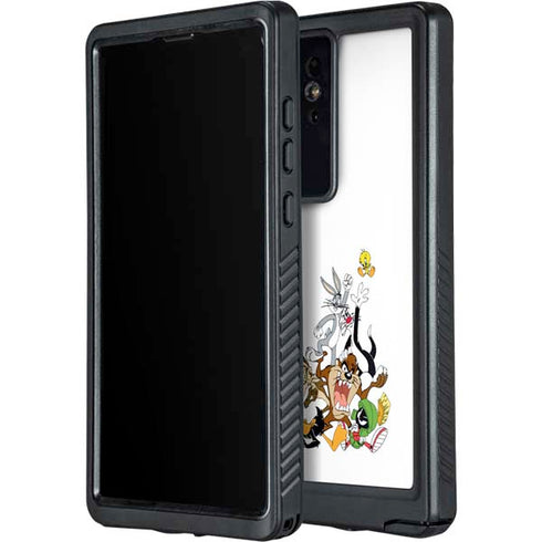 Looney Tunes All Together Galaxy S24 Ultra Waterproof Case