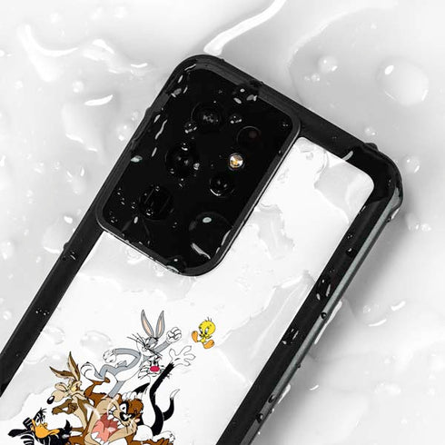 Looney Tunes All Together Galaxy S24 Ultra Waterproof Case