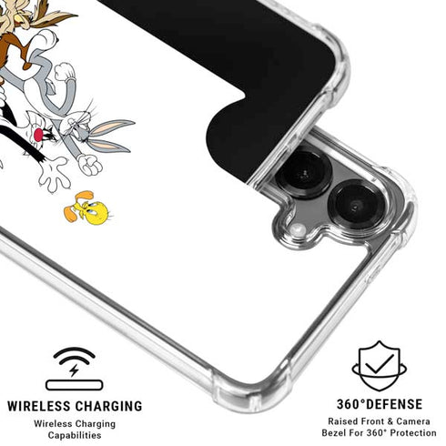 Looney Tunes All Together Galaxy S26 Clear Case