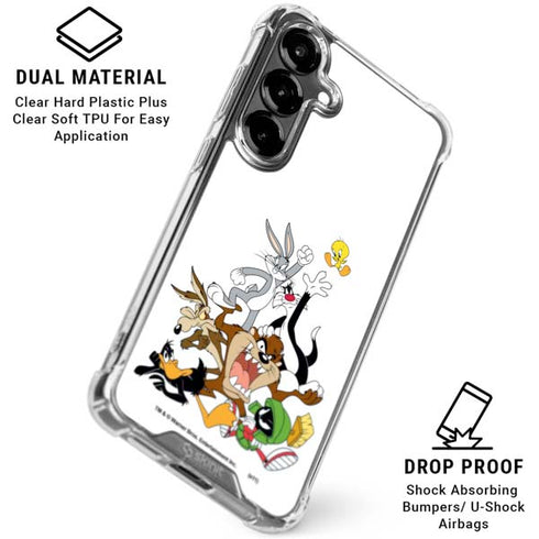 Looney Tunes All Together Galaxy S26 Clear Case