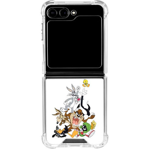 Looney Tunes All Together Galaxy Z Flip6 Clear Case