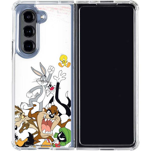 Looney Tunes All Together Galaxy Z Fold5 5G Clear Case