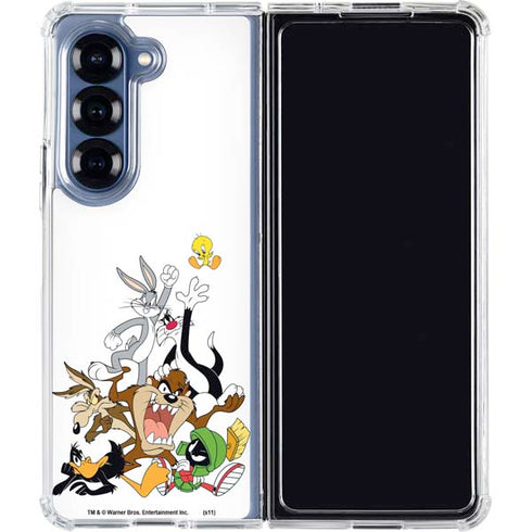 Looney Tunes All Together Galaxy Z Fold7 Clear Case