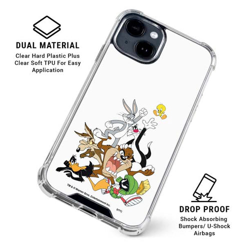 Looney Tunes All Together iPhone 15 Clear Case