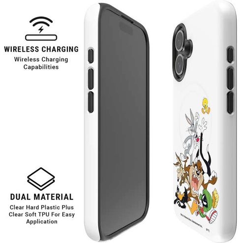 Looney Tunes All Together iPhone 16 Magsafe Impact Case