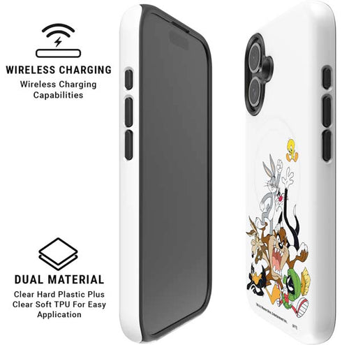 Looney Tunes All Together iPhone 16 Plus Magsafe Impact Case
