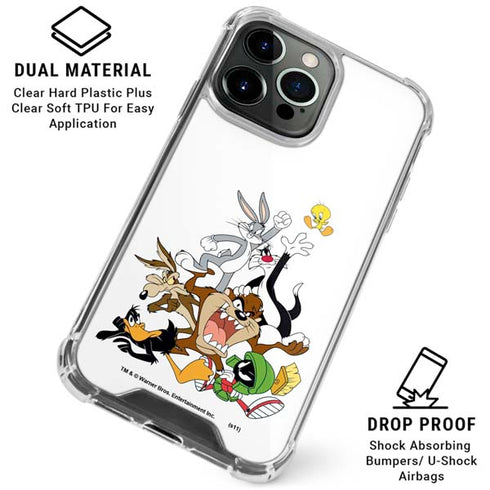Looney Tunes All Together iPhone 16 Pro Max Clear Case