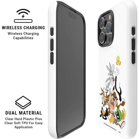 Looney Tunes All Together iPhone 16 Pro Max Magsafe Impact Case