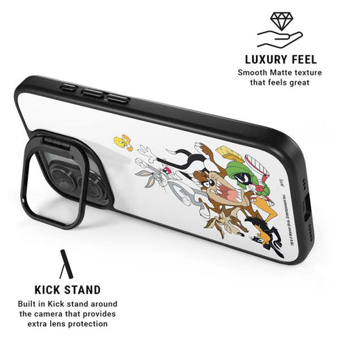 Looney Tunes All Together iPhone 17 Kickstand Case