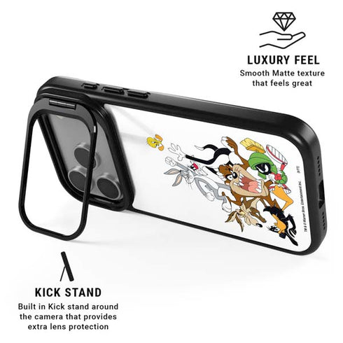 Looney Tunes All Together iPhone 17 Pro Max Kickstand Case