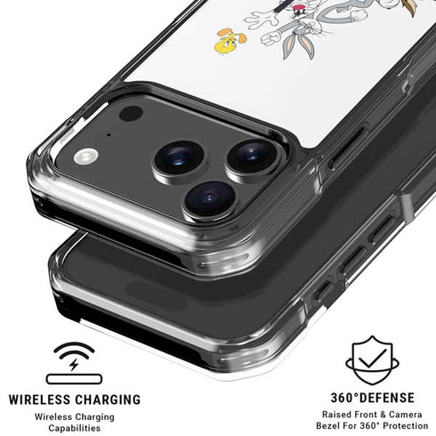 Looney Tunes All Together iPhone 18 Pro Clear Case