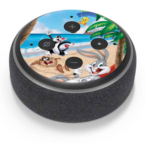 Looney Tunes Beach Amazon Echo Dot Skin