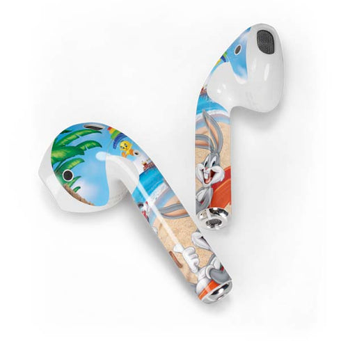 Looney Tunes Beach Apple AirPods Skin