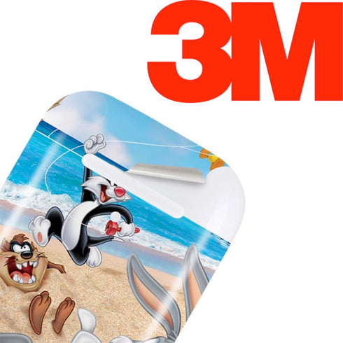 Looney Tunes Beach Apple AirPods Skin