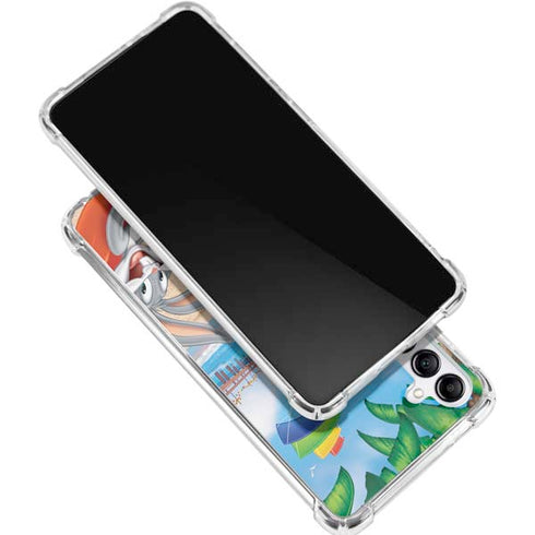 Looney Tunes Beach Gabb Phone 4 Clear Case