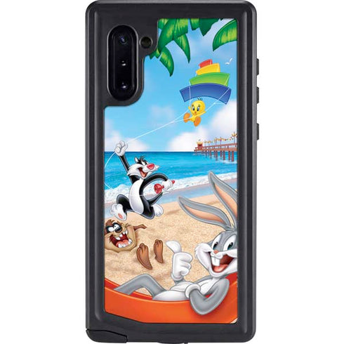 Looney Tunes Beach Galaxy Cases