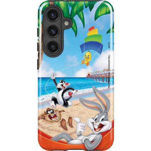 Looney Tunes Beach Galaxy S25 Impact Case