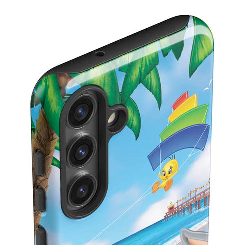 Looney Tunes Beach Galaxy S25 Plus Impact Case