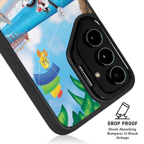 Looney Tunes Beach Galaxy S25 Plus Kickstand Case