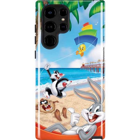 Looney Tunes Beach Galaxy S25 Ultra Impact Case