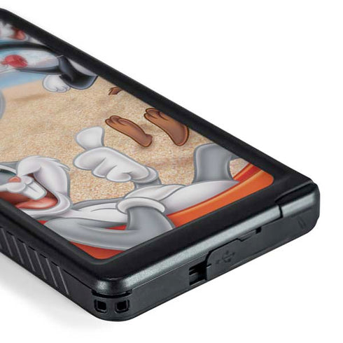Looney Tunes Beach Galaxy S24 Ultra Waterproof Case