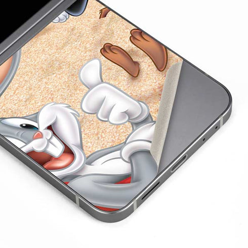 Looney Tunes Beach Galaxy Z Flip6 Skin
