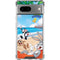 Looney Tunes Beach Google Pixel 8a Clear Case