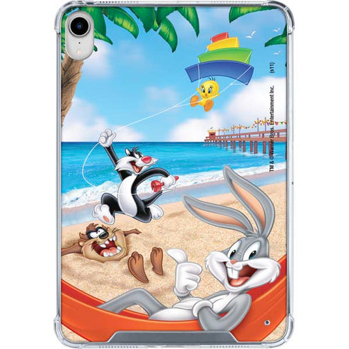Looney Tunes Beach iPad 11th Gen (2025) Clear Case