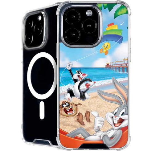 Looney Tunes Beach iPhone 16 Pro Max MagSafe Case