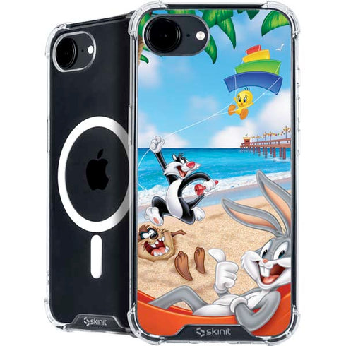 Looney Tunes Beach iPhone 16e MagSafe Case