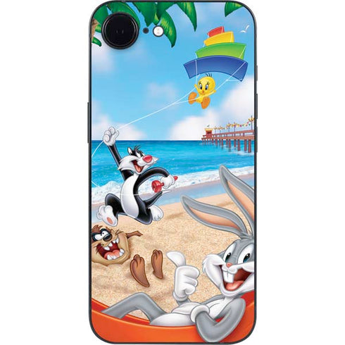 Looney Tunes Beach iPhone 16e Skin