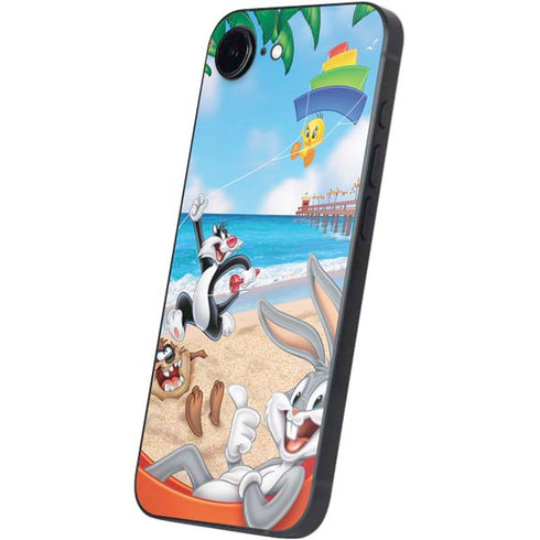 Looney Tunes Beach iPhone 16e Skin