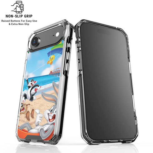 Looney Tunes Beach iPhone 17 Air Clear Case