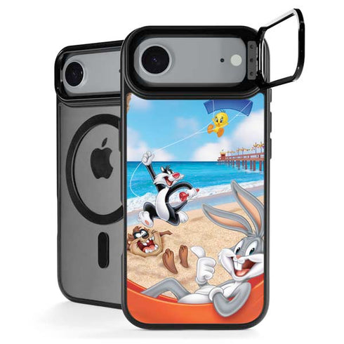Looney Tunes Beach iPhone 17 Air Kickstand Case