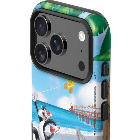 Looney Tunes Beach iPhone 17 Pro Impact Case