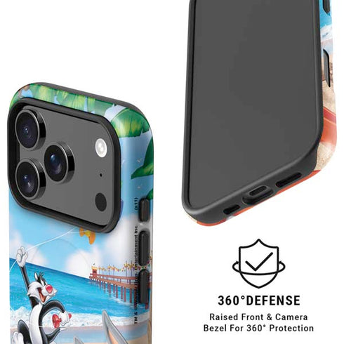 Looney Tunes Beach iPhone 17 Pro Max Magsafe Impact Case