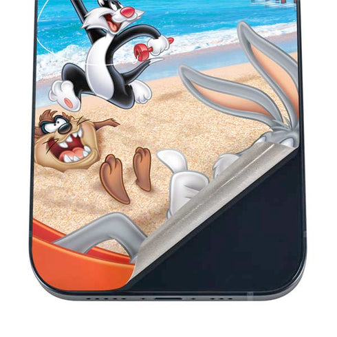 Looney Tunes Beach iPhone 17 Pro Skin