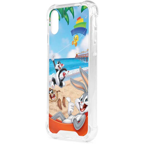 Looney Tunes Beach iPhone XS Clear Case