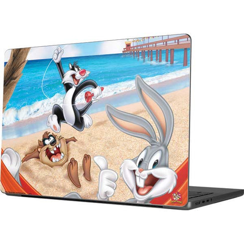 Looney Tunes Beach Apple MacBook Pro 14-inch Skin