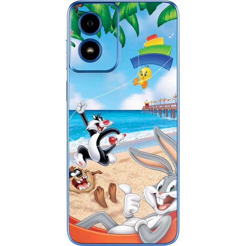 Looney Tunes Beach Moto G Play 4G (2024) Skin