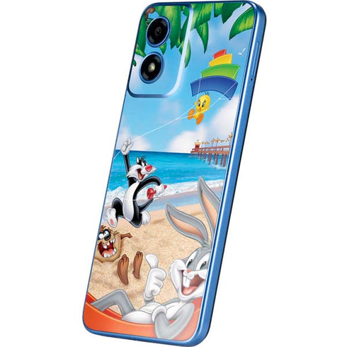 Looney Tunes Beach Moto G Play 4G (2024) Skin