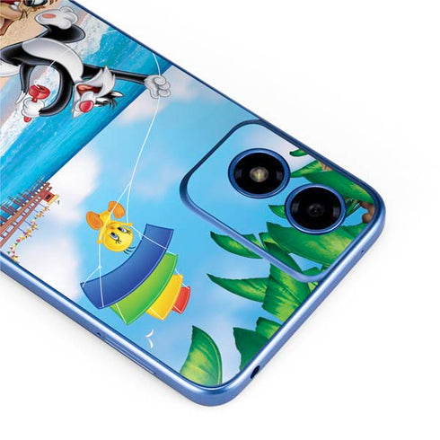 Looney Tunes Beach Moto G Play 4G (2024) Skin